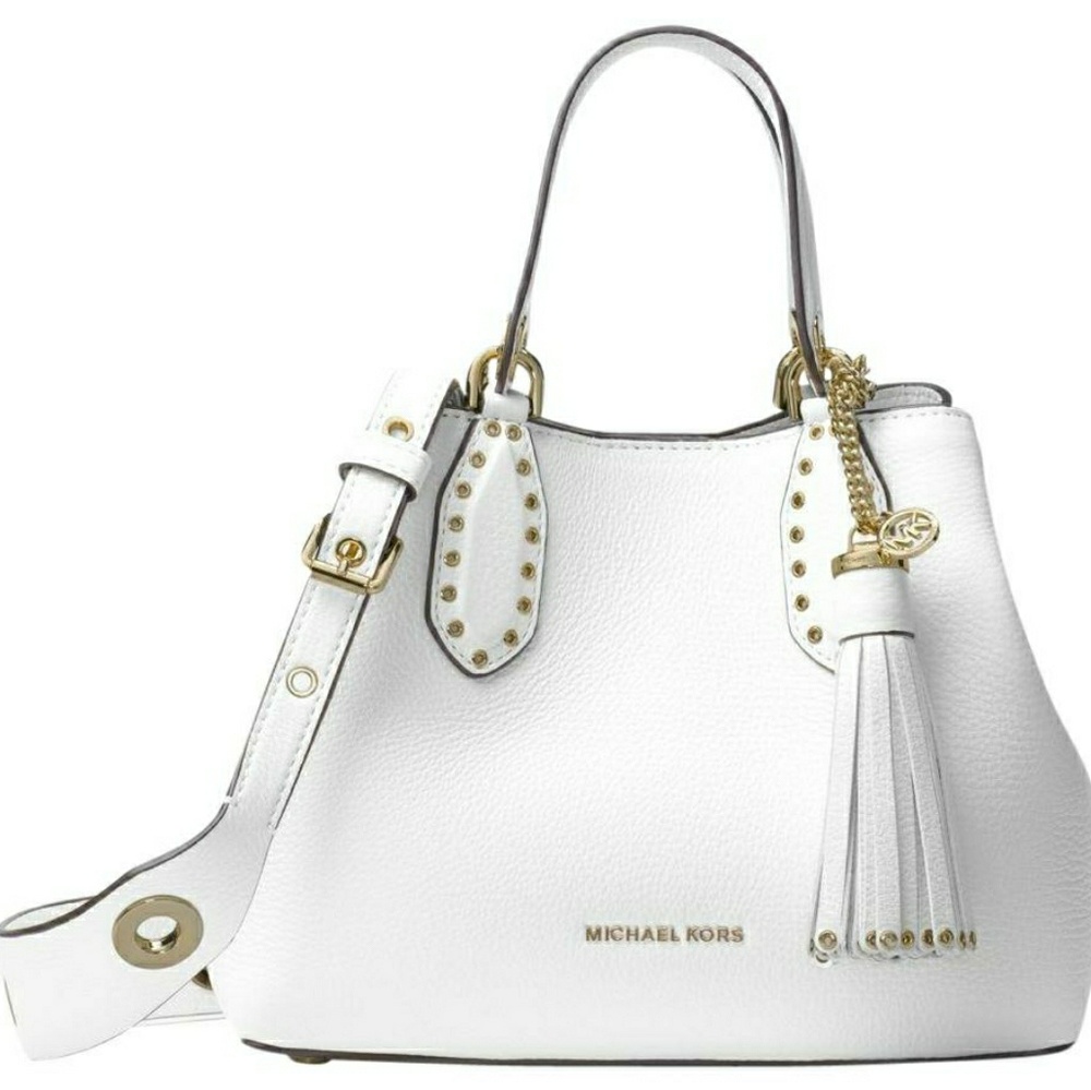 Michael Kors Brooklyn Small Leather Satchel